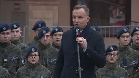 Prezydent: często ludzie mówią że Unia Europejska jest najważniejsza. Niech sobie przypomną lata zaborów