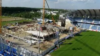 Początek przebudowy 