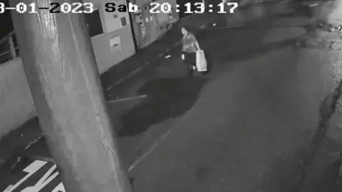 Incydent zarejestrowały kamery monitoringu, Brazylia