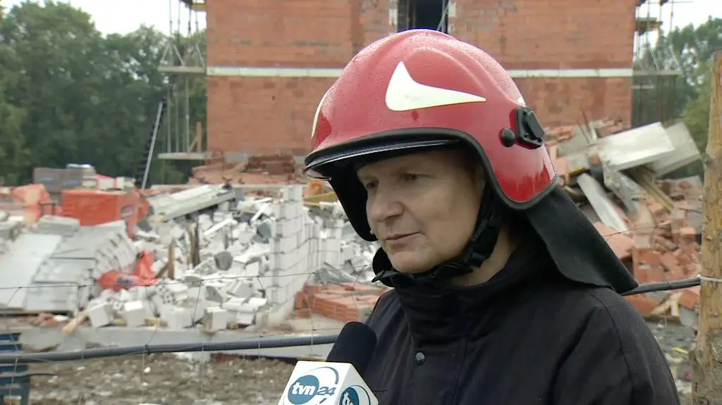 Trwa przeszukiwanie gruzowiska