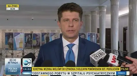 Petru: pochylimy się nad wnioskiem PO