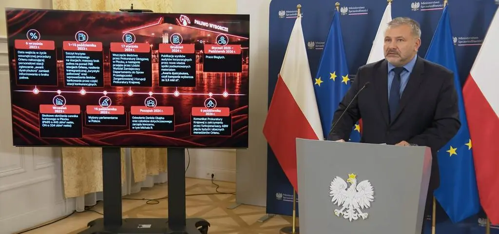 Śledztwo w sprawie zaniżania cen paliw. Konferencja ministra Żurka