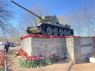 Czołg, który stał w Narwie