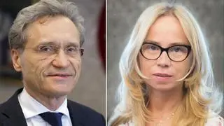 Prof. Gaciong i prof. Cudnoch-Jędrzejewska