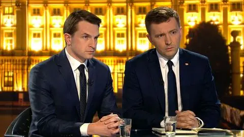 Adam Szłapka i Łukasz Schreiber w "Faktach po Faktach"