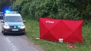 W wypadku zginął jeden z motocyklistów