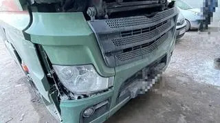 Kierowca tira potrącił pieszego na drodze ekspresowej S8