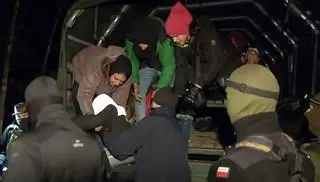 Akcja Straży Granicznej pod Narewką