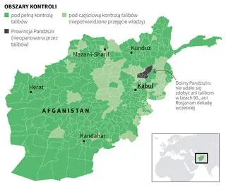 Talibowie kontrolują prawie cały Afganistan