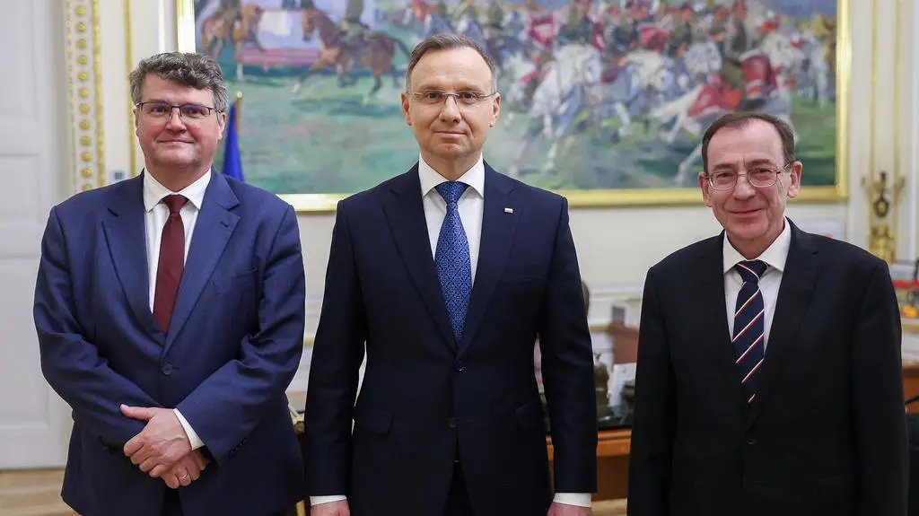 Maciej Wąsik, Andrzej Duda i Mariusz Kamiński