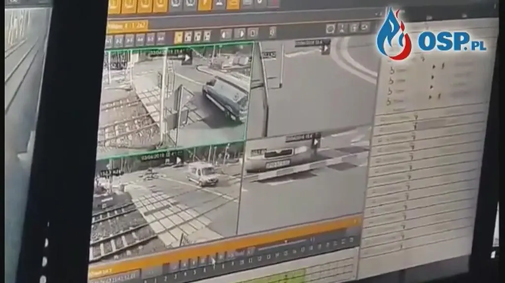 Monitoring z przejazdu w Puszczykowie