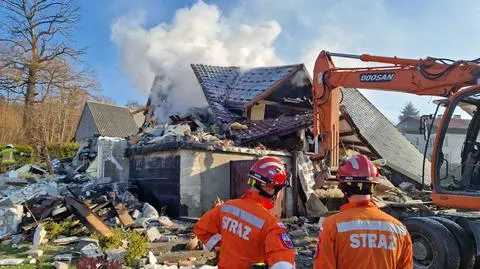 Po eksplozji zawalił się dom. Ratownicy znaleźli kolejne ciało