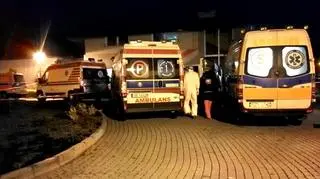 Ewakuacja ośrodka w Czernichowie