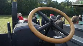 Za kółkiem siadały także dzieci