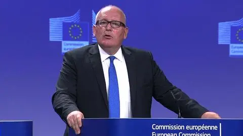 Timmermans: jesteśmy bardzo blisko od użycia artykułu 7 przeciwko Polsce