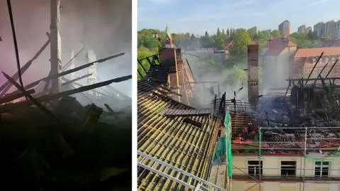 W gorzowskiej akademii "belki stropowe jeszcze się tlą"