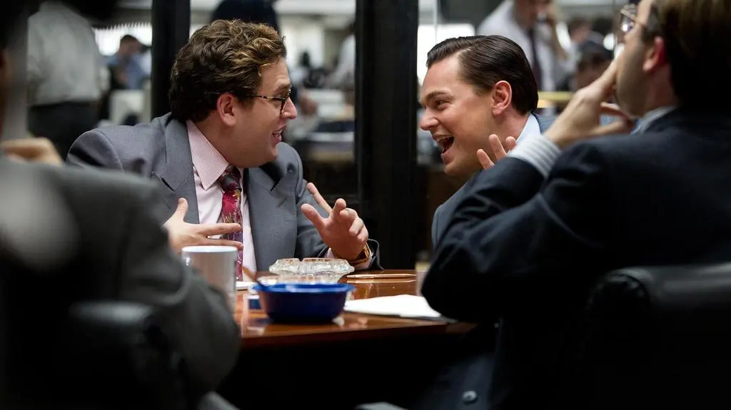 Jonah Hill i Leonardo DiCaprio