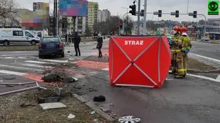 Zasłabł za kierownicą, potrącił pieszą