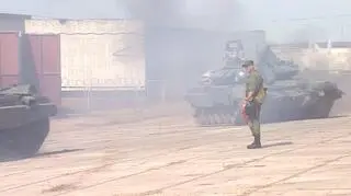 Alarm w bazie rosyjskiej brygady zmechanizowanej
