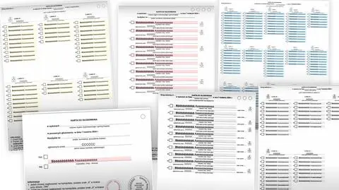 Wybory samorządowe 2024. Tak wyglądają karty do głosowania
