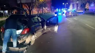 Policyjny pościg ulicami Częstochowy
