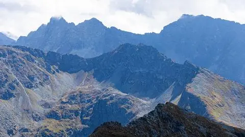 Widok z przełęczy Zawrat