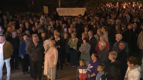 Wierni protestowali w Grojcu