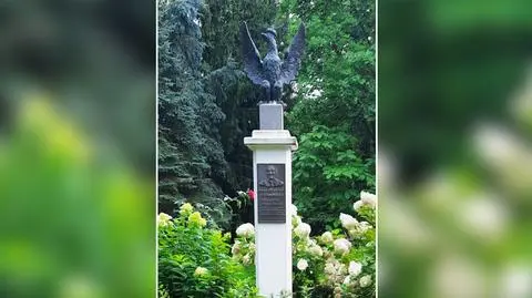 Ukradł posąg orła i sprzedał na złom, a skradzioną tablicę pamiątkową schował w tapczanie