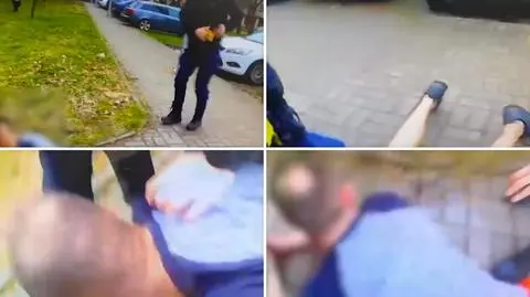 Policyjny pościg ulicami Łodzi. "Stój! Zatrzymaj się! Kładź się na ziemię!"