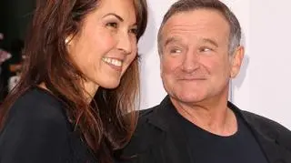 Robin Williams i Susan Schneider Williams w 2011 roku