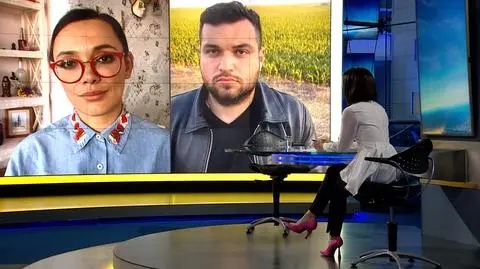 Lesia Vakuliuk i Mateusz Lachowski w "Faktach po Faktach"