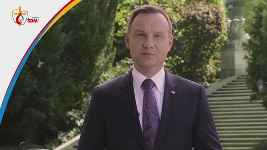 Andrzej Duda zaprasza na ŚDM po angielsku