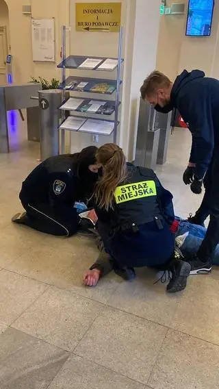 Okazało się, że mężczyzna ma cukrzycę