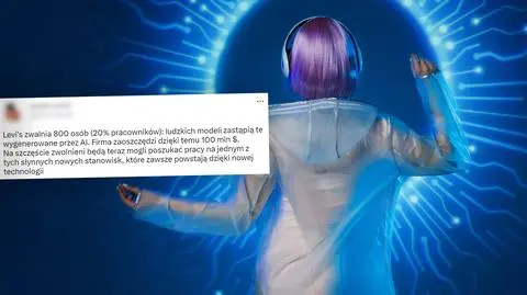 Marka odzieżowa zwolni 800 osób, by zastąpić modeli sztuczną inteligencją? Wyjaśniamy