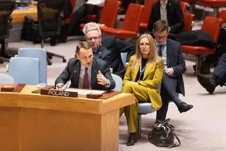 Radosław Sikorski w Radzie Bezpieczeństwa ONZ 