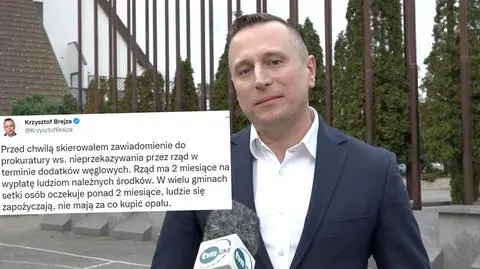 Brejza zawiadamia