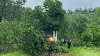Do zdarzenia doszło między miejscowościami Łupków i Nowy Łupków
