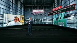 Doktor Paweł Grzesiowski w programie "Koronawirus Konkret24"