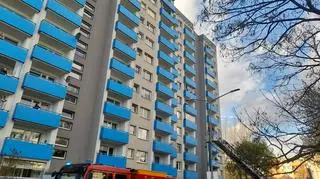 Pożar bloku i ewakuacja mieszkańców. Szczecin