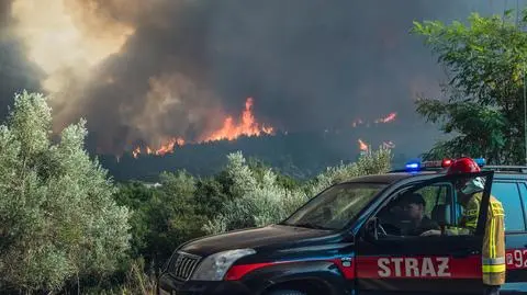 Mieli kończyć misję, ale ogień się rozszalał. Kolejne zespoły polskich strażaków jadą do Grecji