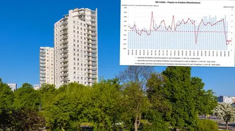 Rollercoaster na rynku mieszkaniowym. Najnowsze dane o kredytach
