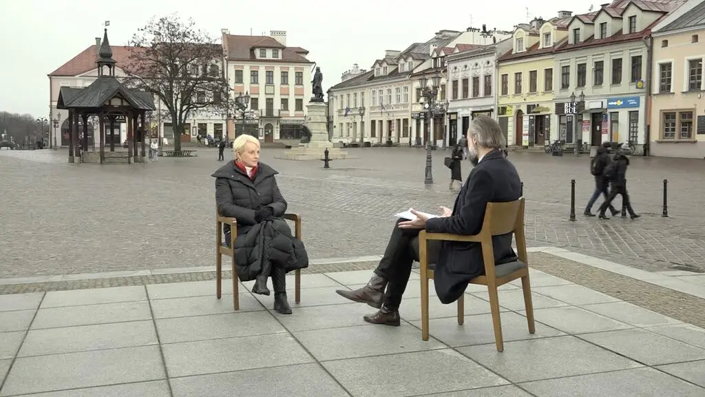 Cindy McCain i Marcin Kwaśny