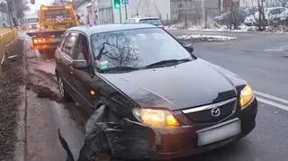 Świadkowie uniemożliwili kierowcy dalszą jazdę