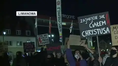 protesty limanowa