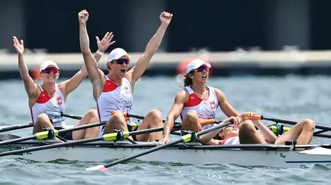 Pierwszy polski medal w Tokio. Czwórka podwójna popłynęła po srebro