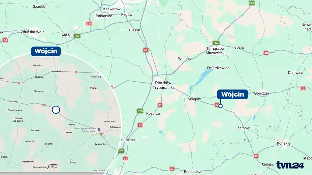 Wójcin, powiat opoczyński