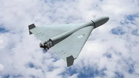 Wojskowy dron (zdjęcie ilustracyjne)
