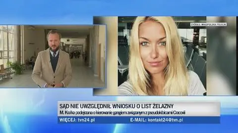 Sąd nie zgodził się na wydanie listu żelaznego Magdalenie Kralce