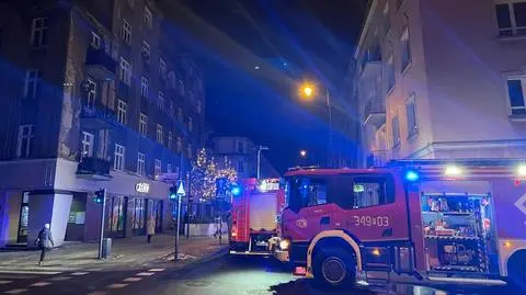 Nocna akcja strażaków w Kaliszu