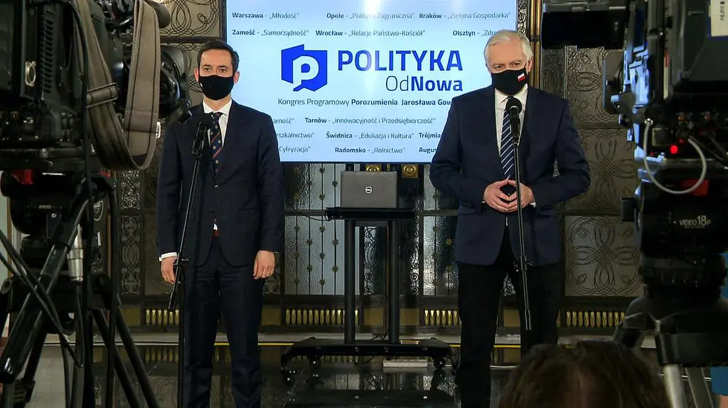 Marcin Ociepa i Jarosław Gowin